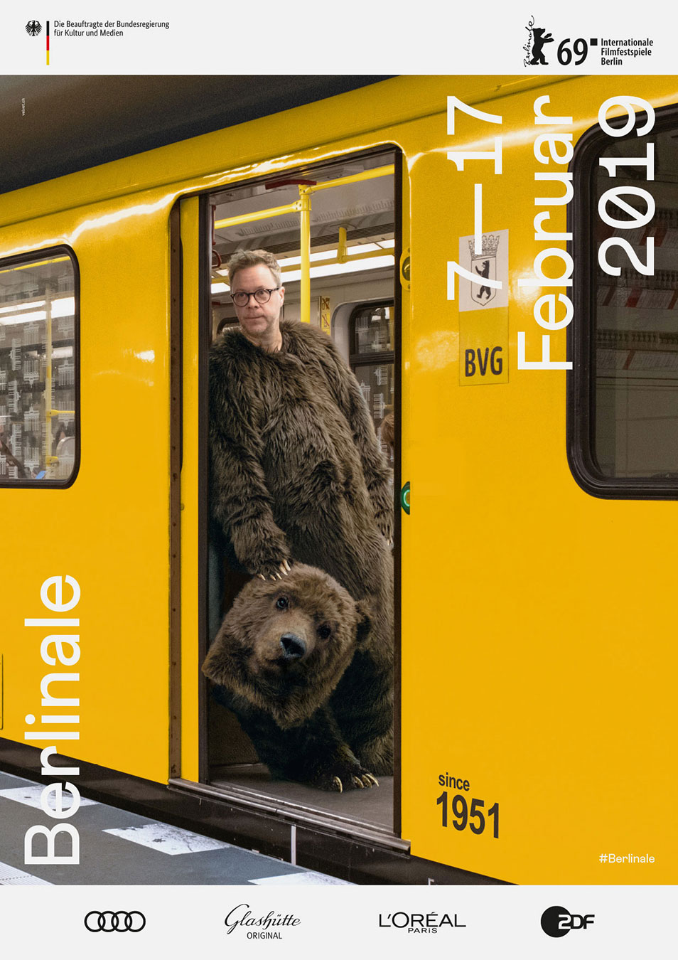 Berlinale 2019 Keyvisual Plakat Werbung