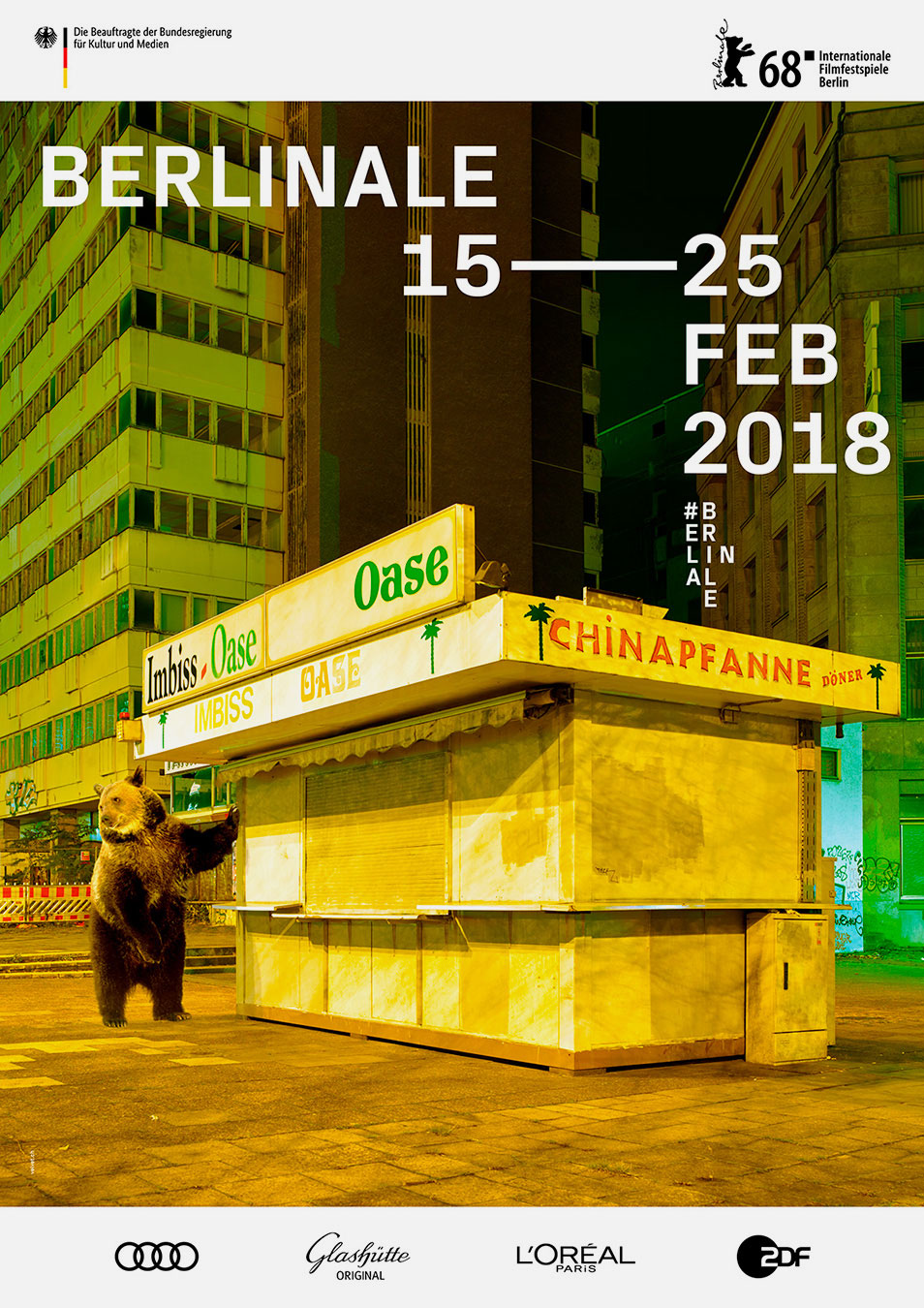 Berlinale Plakat 2018 Keyvisual Design