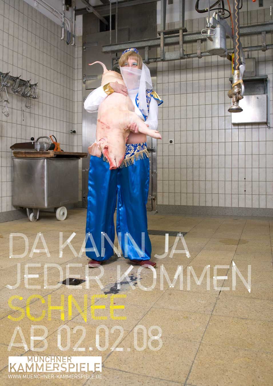 Münchner Kammerspiele Plakat 2008 Kampagne